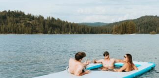 Inflatable Dock Floating Platform