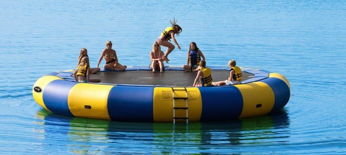 Water Trampoline For The Lake