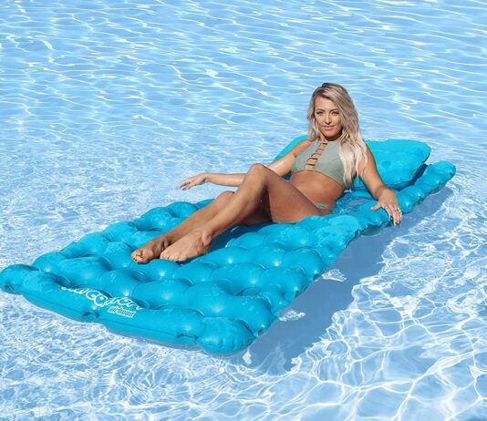 AIRHEAD Sun Comfort Cool Suede Pool Mattress