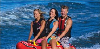 Airhead Hot Dog Towable Tube for Boating