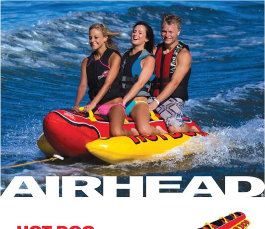 Airhead Hot Dog Towable Tube for Boating
