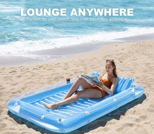 Inflatable Pool Floats Boat for Adults
