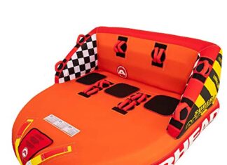 airhead super mable 1 3 rider towable tube for boating