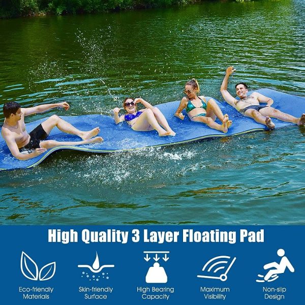 Whats The Difference Between A Floating Foam Water Mat And A Floating Platform?