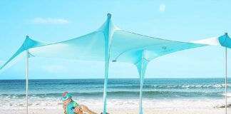 Spacious Beach Canopies For Shaded Lounging With Friends