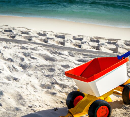 beach wagons for pulling toys chairs and umbrellas effortlessly