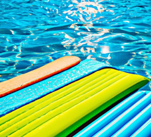 make waves with the hottest new floating water mats