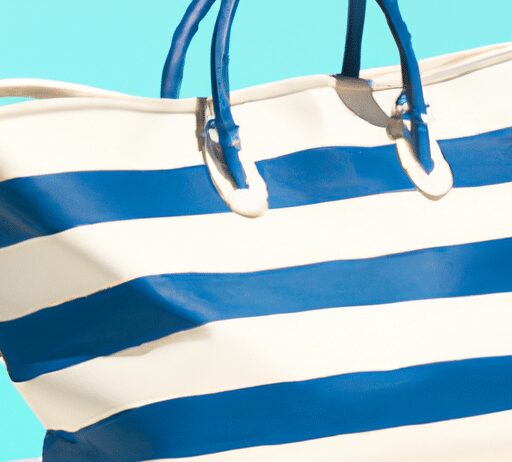 stylish beach totes to transport towels and sunscreen in style