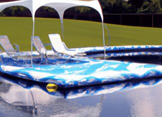 tan while you float floating water mats with canopy attachments