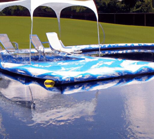 tan while you float floating water mats with canopy attachments