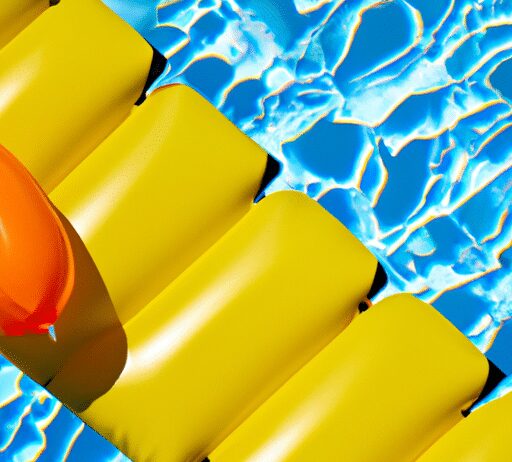 top rated rectangular pool floats for stretching out