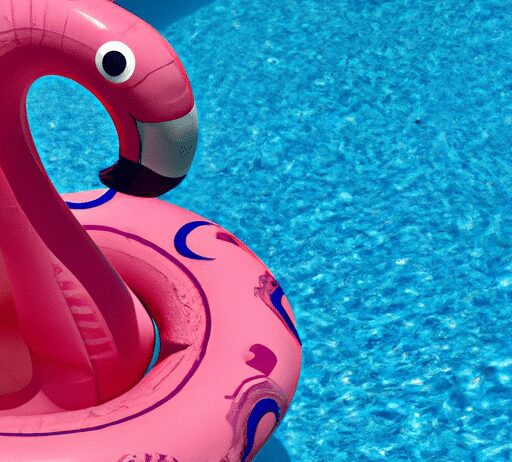 transform your pool into a tropical getaway with these floats