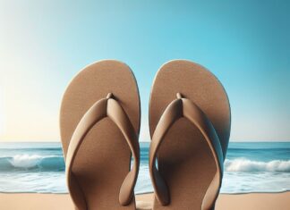 comfortable flip flops for beach walks and showers