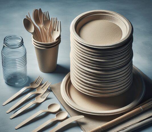 disposable plates and utensils for no fuss feeding a crowd