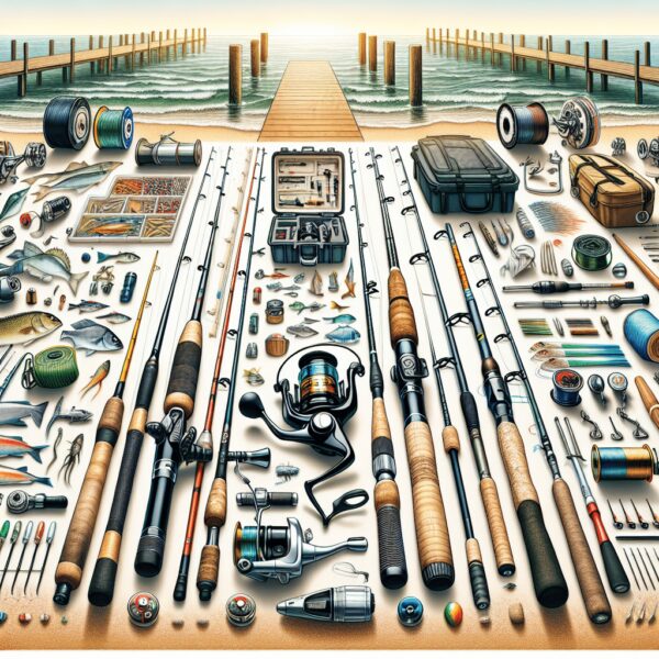 Fishing Rods, Reels And Gear For Beach And Pier Angling