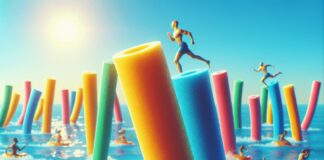 pool noodles for fun fitness and water games 1