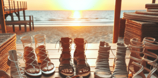 stylish sandals for the boardwalk and beach bars 1