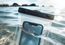 waterproof cases to protect phones at the beach