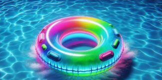 36 inch inflatable swim pool tube review