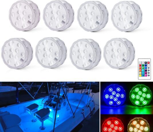 battery powered operated marine led interior light review