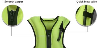 comparing 5 inflatable life vests features performance