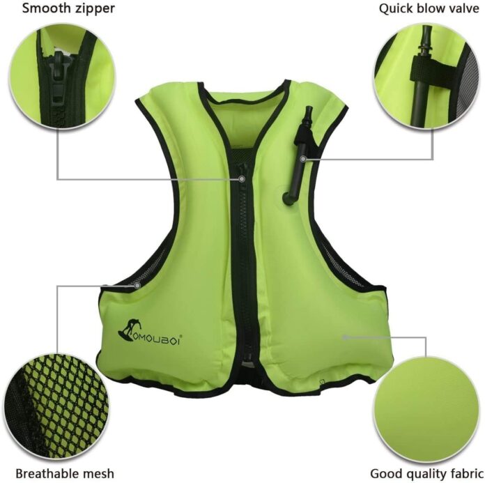 comparing 5 inflatable life vests features performance