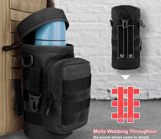 comparing tactical molle accessories water bottle holders pouches and more