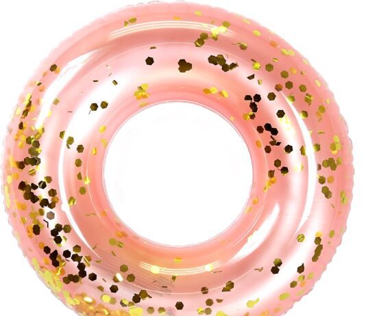 cota global inflatable pool float tube confetti review