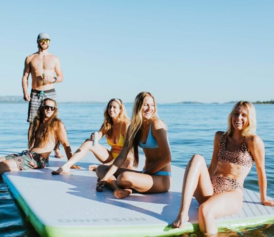 driftsun inflatable floating mat review