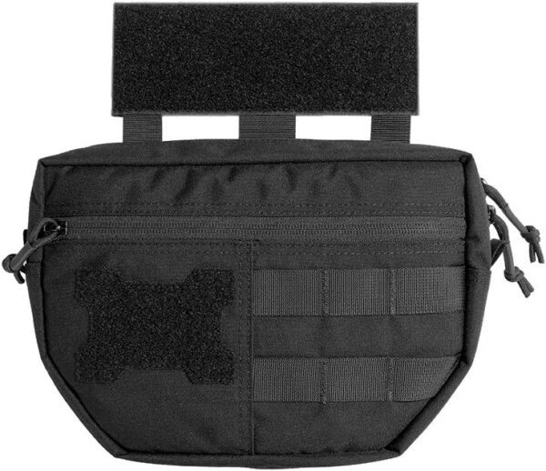 EXCELLENT ELITE SPANKER Tactical Drop Dump Pouch Molle Tool Pouch with Hook  Loop Carrying Kit Bag for Tactical Vest Chest Rig