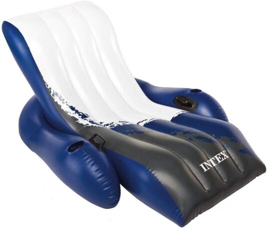 intex floating recliner inflatable lounge review