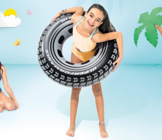 intex giant tire tube 36 review