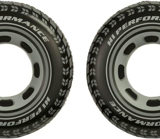 intex tire tube swim ring review