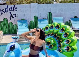 joyin inflatable peacock pool float review