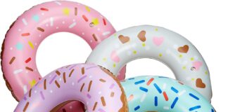 playbees sprinkle donut pool floats review