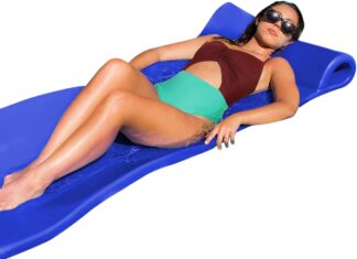 pool mate large foam mattress review