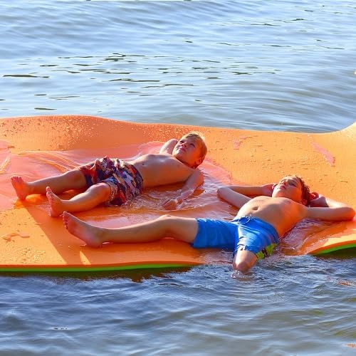 Rubber Dockie Floating Water Mat Pad for Swimming Lakes Boats Rivers Ocean
