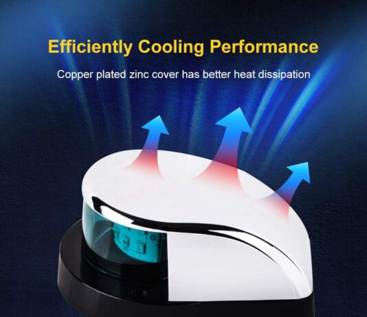 sebnux boat navigation light review