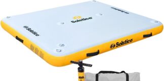 solstice inflatable dock platform review