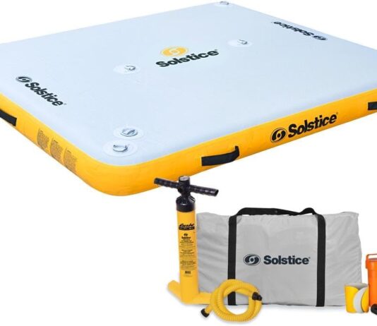 solstice inflatable dock platform review