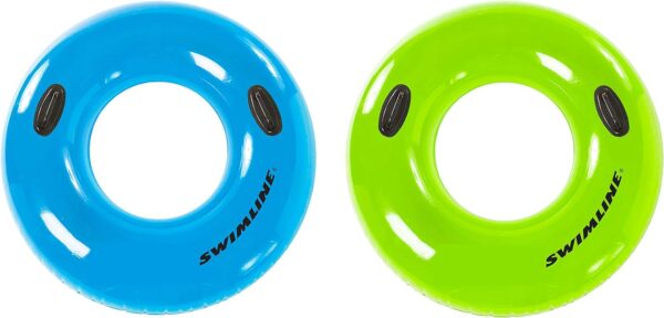 Swimline 42 Waterpark-Style Handle Ring Tube