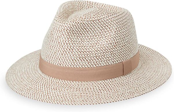 Wallaroo Hat Company Women’s Petite Charlie Fedora – UPF 50+, Packable Design, Adjustable Sizing for Smaller Crown Sizes