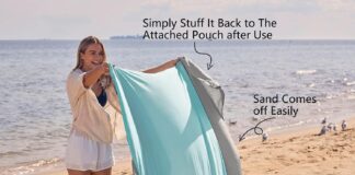 wekapo beach blanket sandproof review