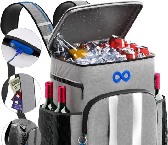 54 cans backpack cooler review