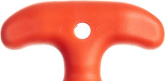 attwood emergency telescoping paddle for boating orange 3