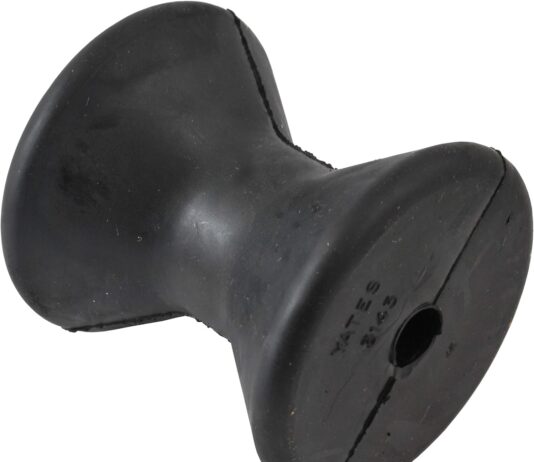 attwood rubber bow roller 4 inch 1
