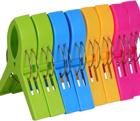beach towel clips 16 pack beach chair towel clips on cruise by ecrocy beach accessories to keep your towel from blowing 1 3