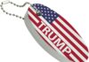 graphics more president trump american flag floating keychain oval foam fishing boat buoy key float multi