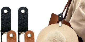 hat clip for travel hat clip for travel on bag pu leather hat clip multifunctional duckbill hat clipoutdoor hat companio 1