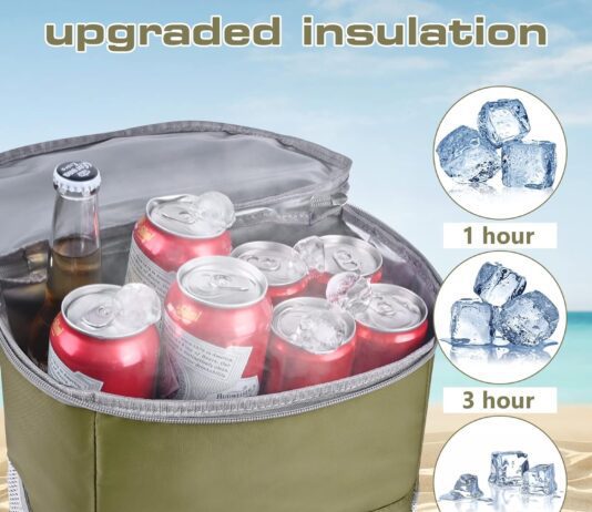Insulated Cooler Backpack Outdoor Review insulated cooler backpack outdoor leak proof backpack cooler 30 cans waterproof lightweight cooler bag for 12h hotcold r 3